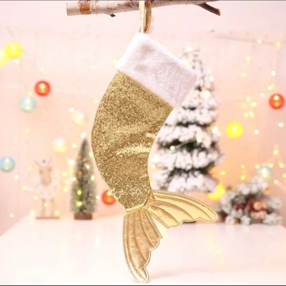 🎄🧜🏼‍♀️Mermaid Tail Stocking🎄🧜🏼‍♀️